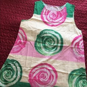 Colorful summer women top Large size